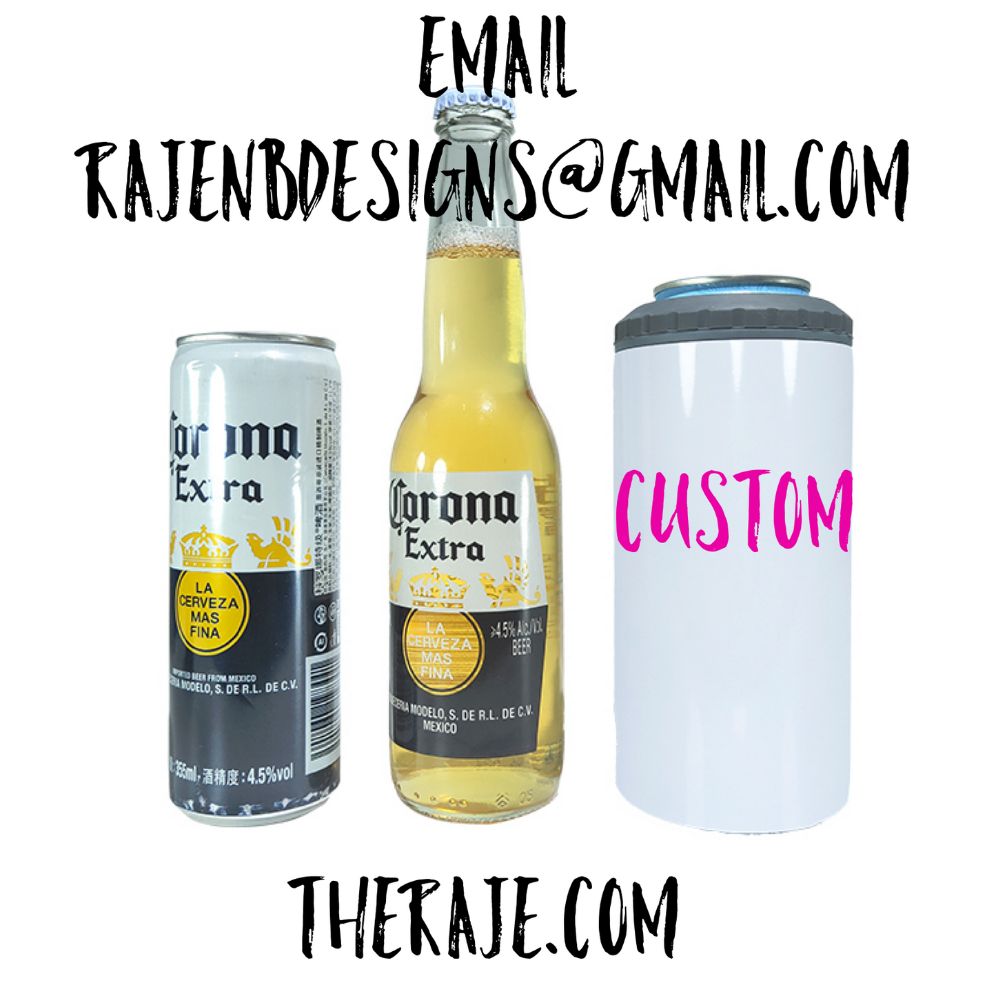 CUSTOM COMPLETED 16 oz 4 in 1 can/bottle0 cooler WHOLESALE