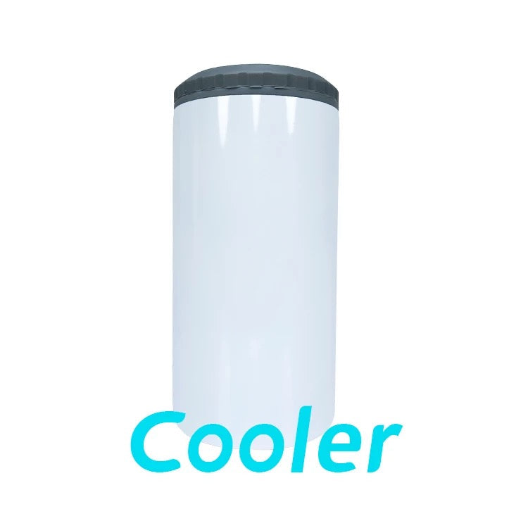 16 oz 4 in 1 can/bottle cooler