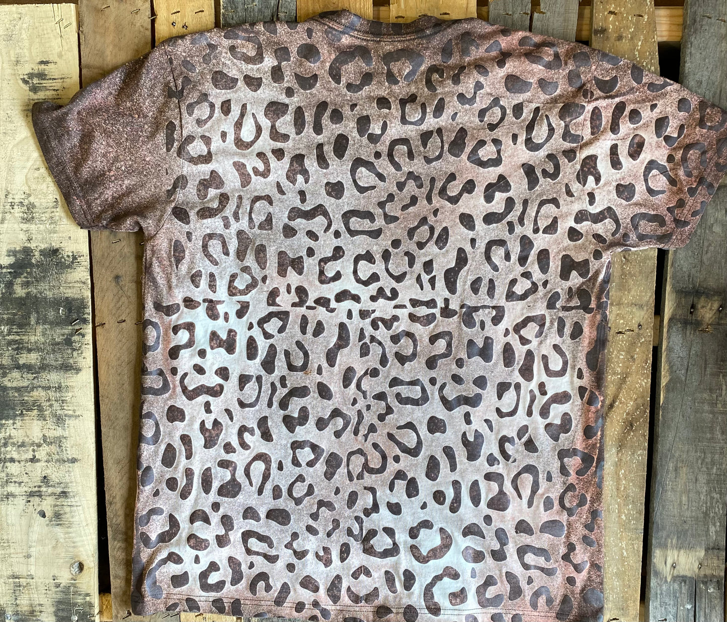 Pre-Order Bleached Leopard Tees-Blank