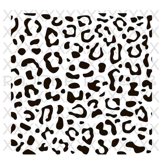 Leopard Print Sheet Black - RAJE 