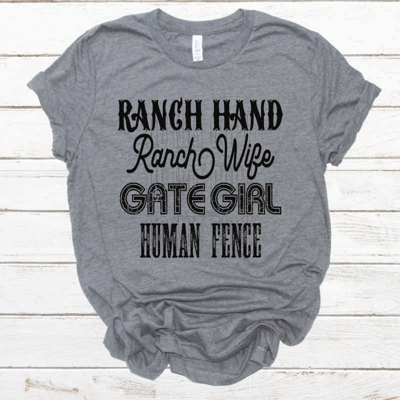 Ranch Hand Ranch Wife Gate Girl Human Fence (HIGH HEAT 375/7) #1015